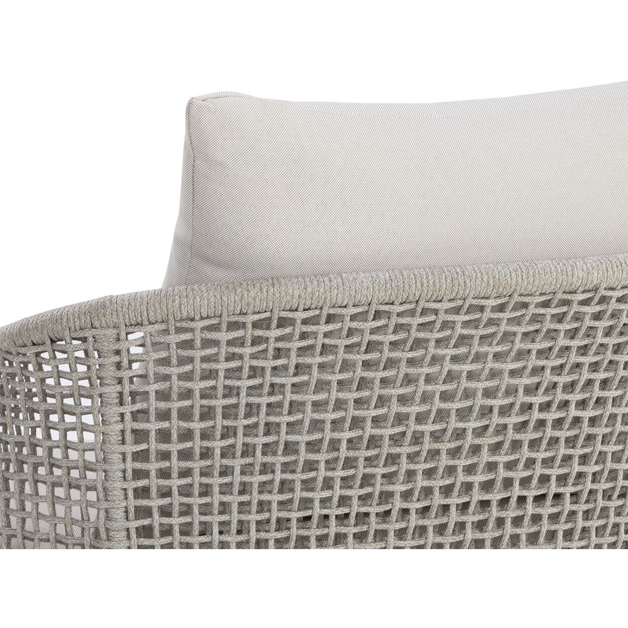 Capri Drift Brown / Palazzo Cream Outdoor Lounge Chair